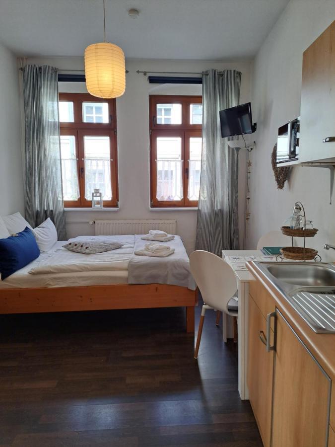 Altstadtcafe Und Pension Havelberg Buitenkant foto
